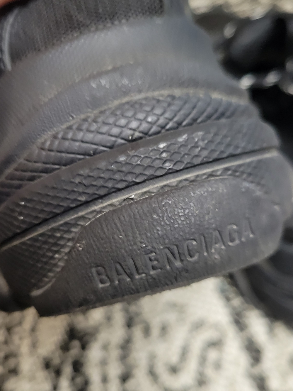 Balenciaga Black Triple S Sneakers IT 36 | US Women's 6 - Picture 4 of 8